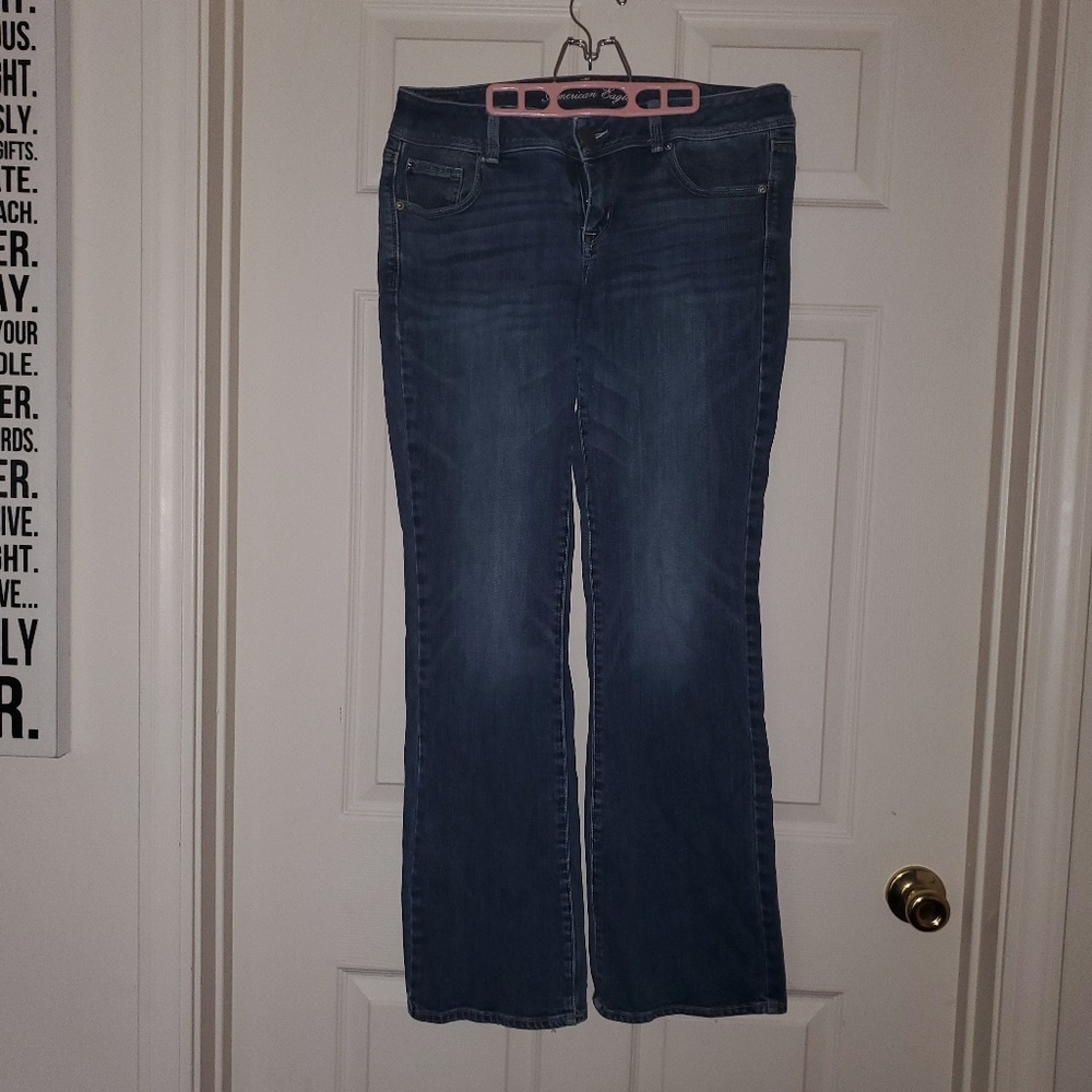 American Eagle Slim Boot Jeans Size 12 Long